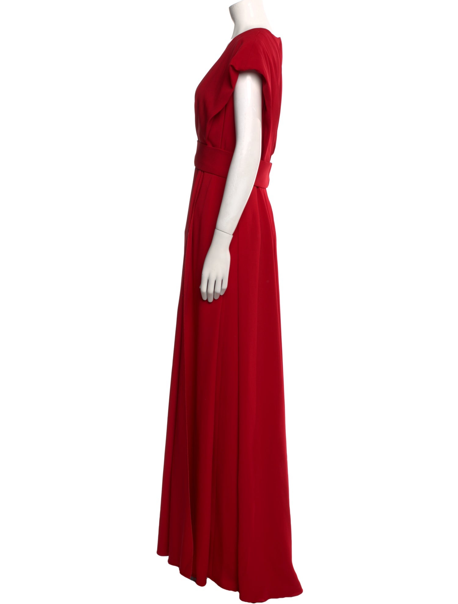 Dolce & Gabbana Plunge Neckline Long Dress w/ Tags