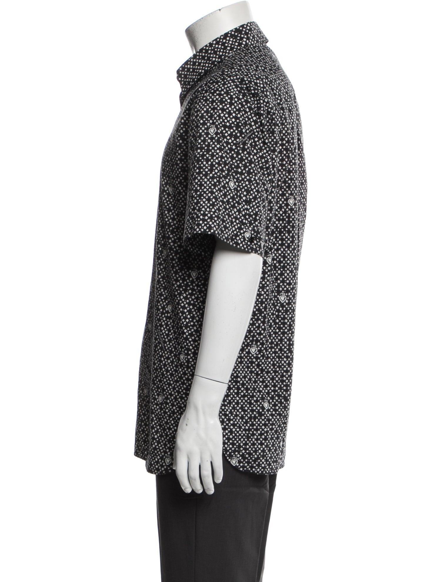 Dolce & Gabbana Printed Short Sleeve Shirt