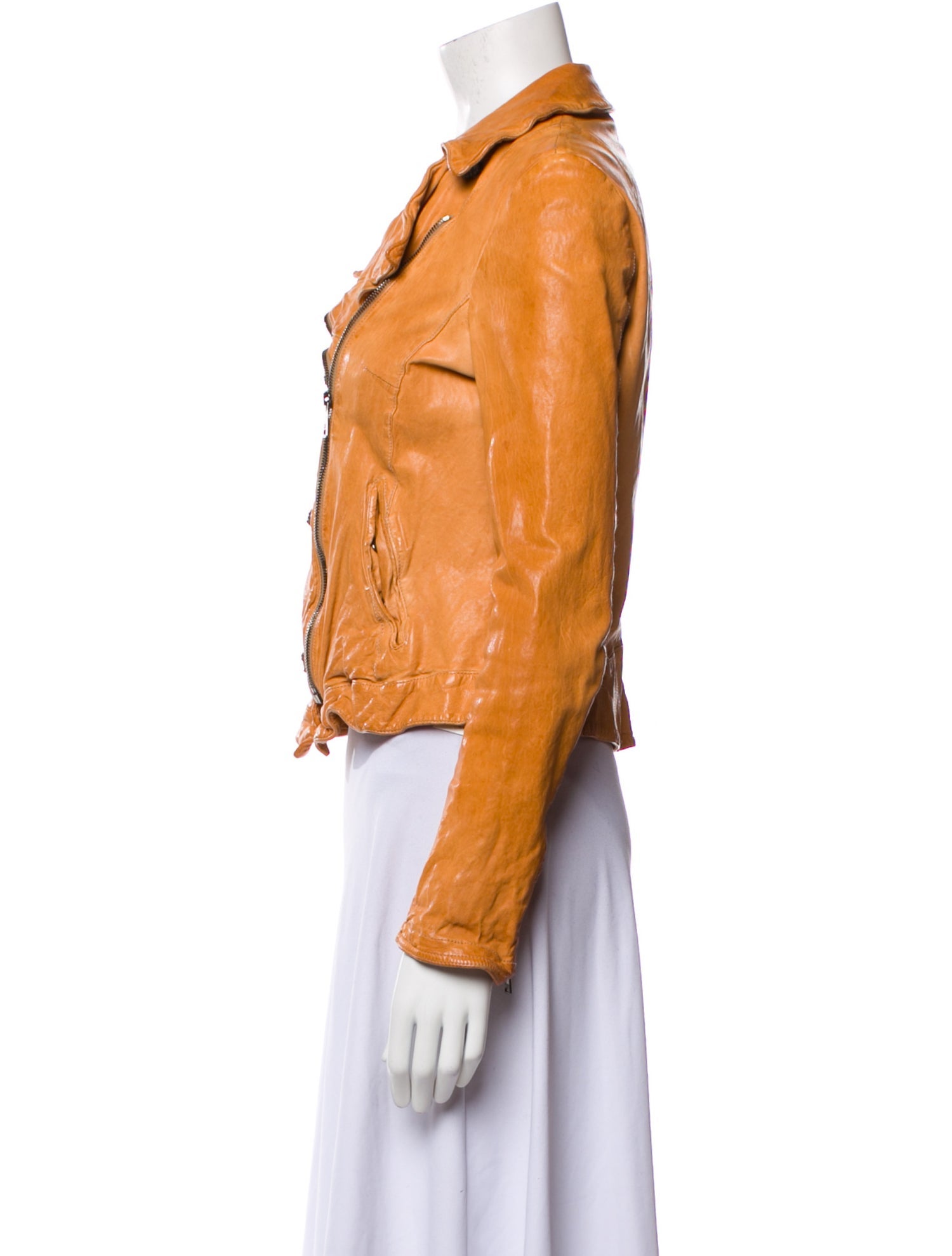 Dolce & Gabbana Lambskin Biker Jacket