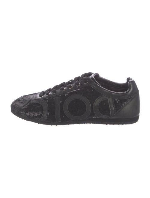 Dolce & Gabbana Printed Sequin Embellishments Sneakers