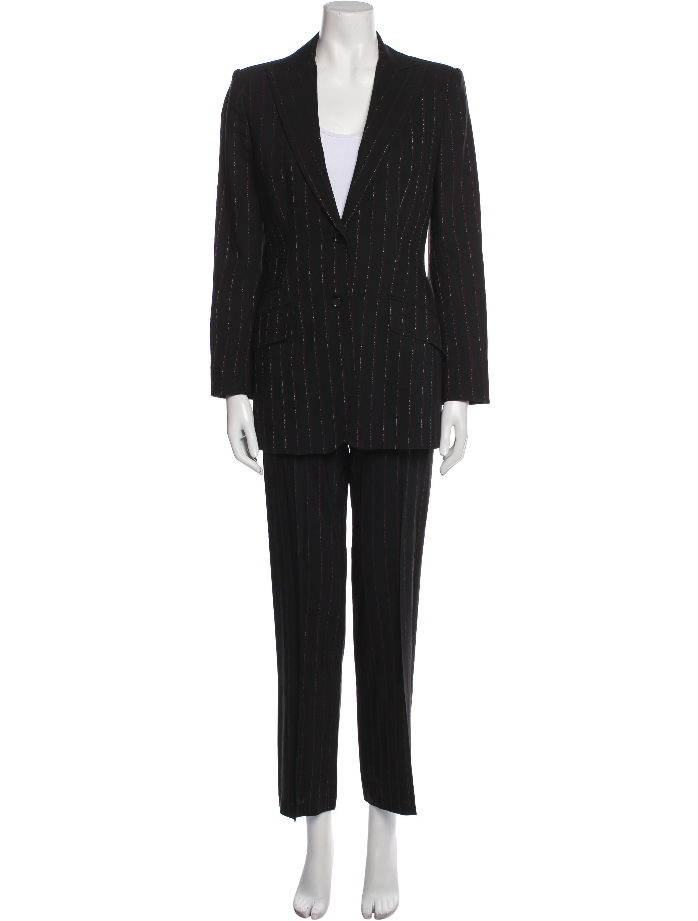 Dolce & Gabbana Striped Pantsuit