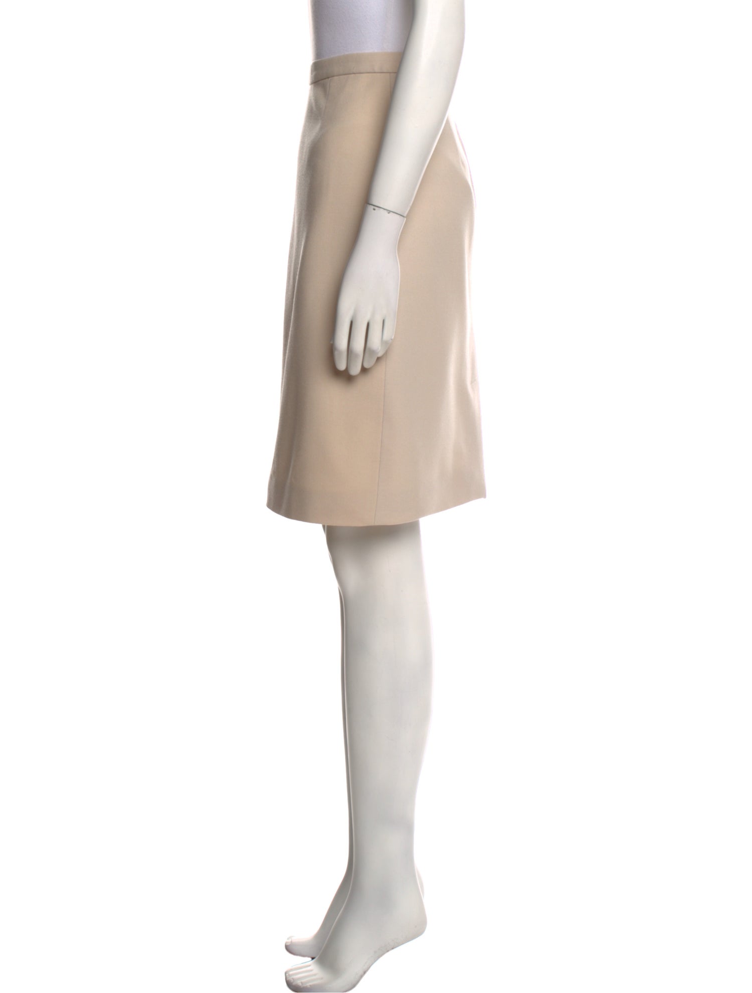 Dolce & Gabbana Virgin Wool Knee-Length Skirt