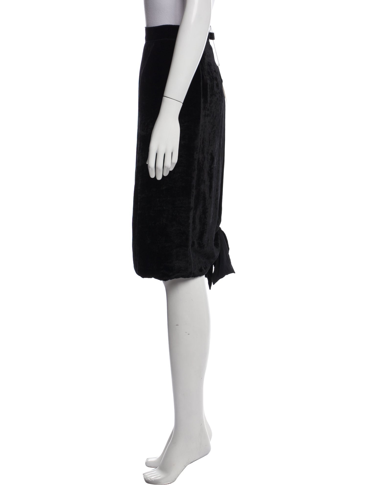 Dolce & Gabbana Lace Trim Embellishment Knee-Length Skirt