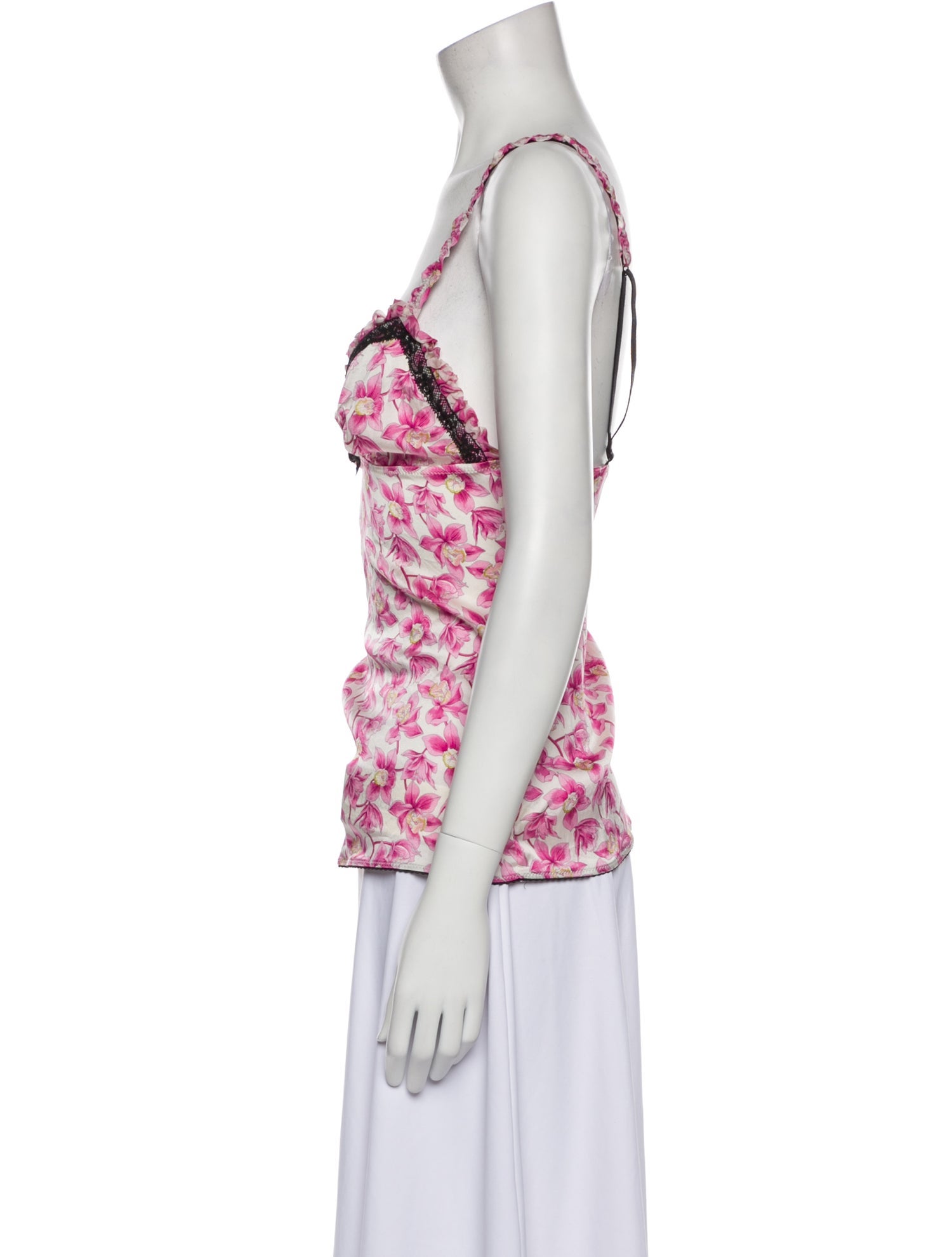 Dolce & Gabbana Silk Floral Print Pajamas