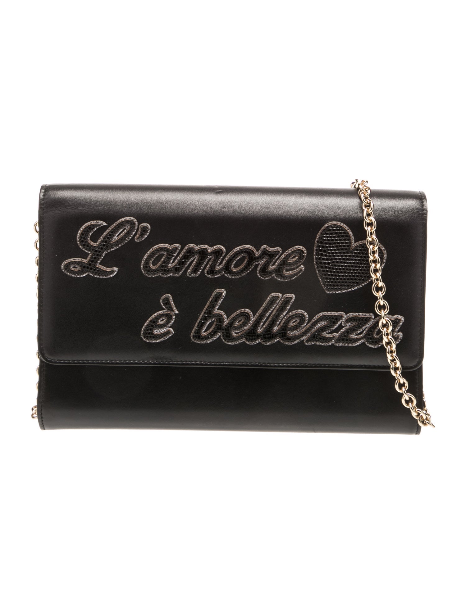 Dolce & Gabbana Leather Evening Bag