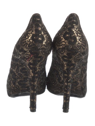 Dolce & Gabbana Glitter Accents Pumps