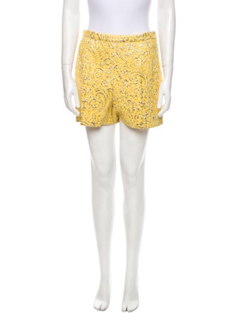 Dolce & Gabbana Silk Mini Shorts