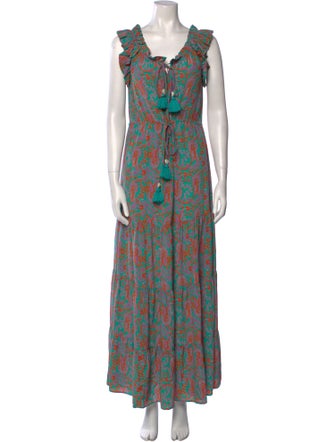 Dolce & Gabbana Printed Long Dress
