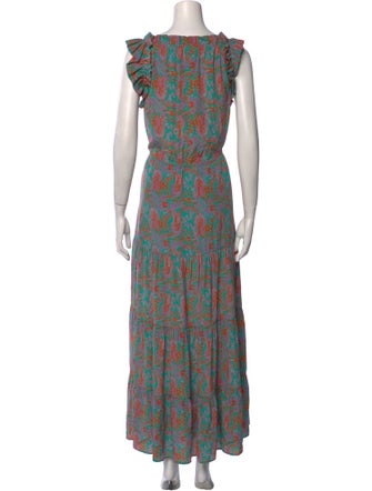 Dolce & Gabbana Printed Long Dress