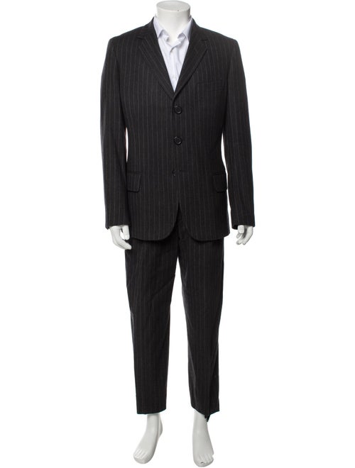 Dolce & Gabbana Wool Striped Two-Piece Suit