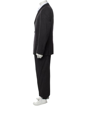 Dolce & Gabbana Wool Striped Two-Piece Suit