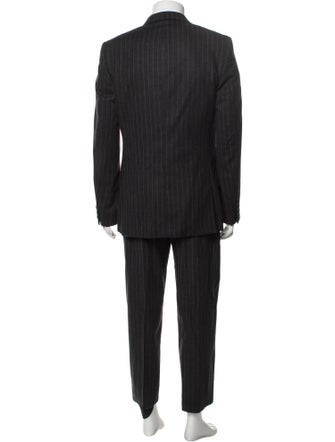 Dolce & Gabbana Wool Striped Two-Piece Suit