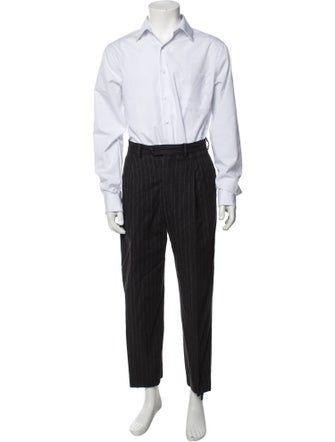 Dolce & Gabbana Wool Striped Two-Piece Suit