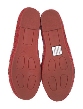 Dolce & Gabbana Sicilian Print Canvas Espadrilles