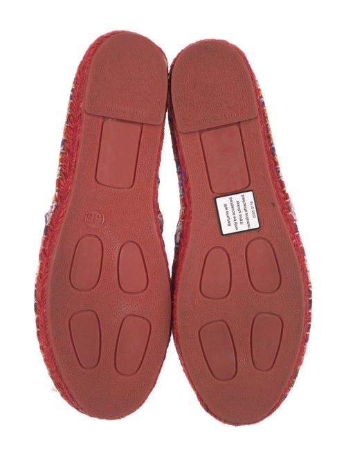 Dolce & Gabbana Sicilian Print Canvas Espadrilles