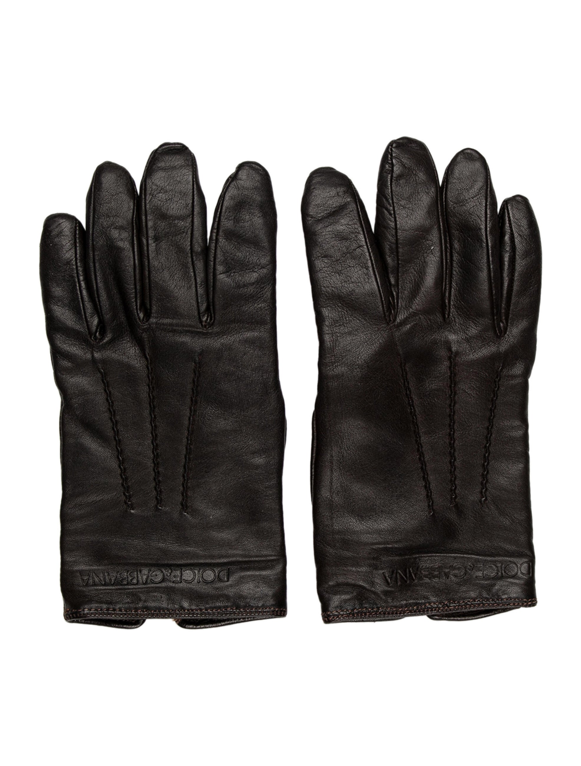Dolce & Gabbana leather Gloves