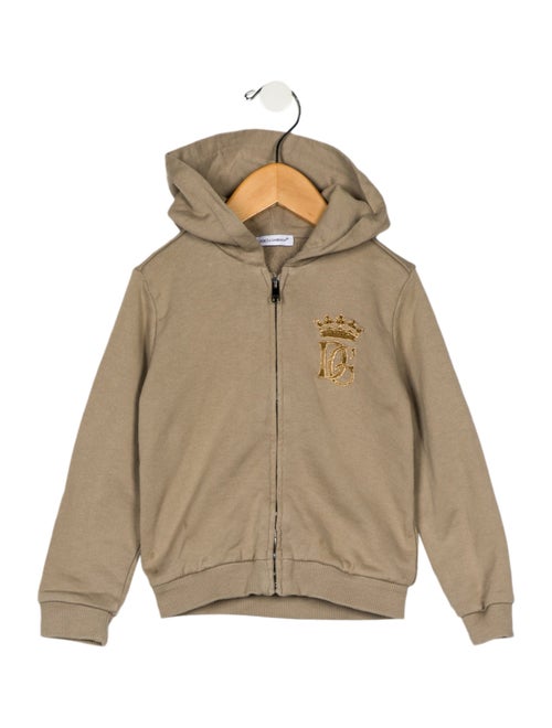 Dolce & Gabbana Toddler Boy's Zip front Hooded Sweatshirt