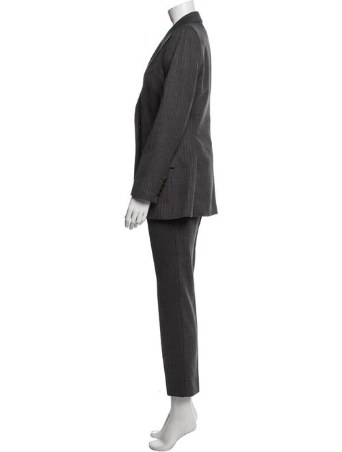 Dolce & Gabbana Virgin Wool Striped Pantsuit