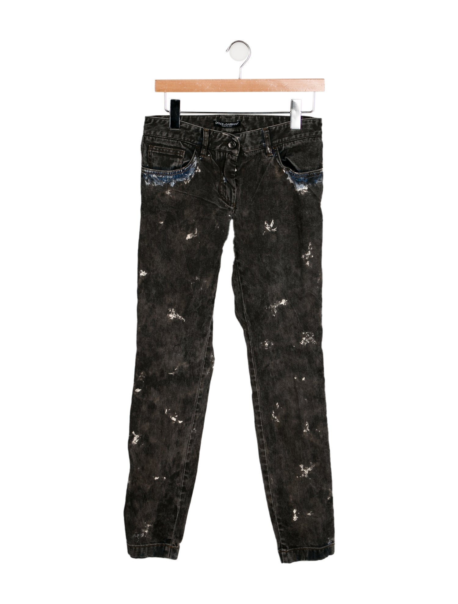 Dolce & Gabbana Low-Rise Skinny Leg Jeans