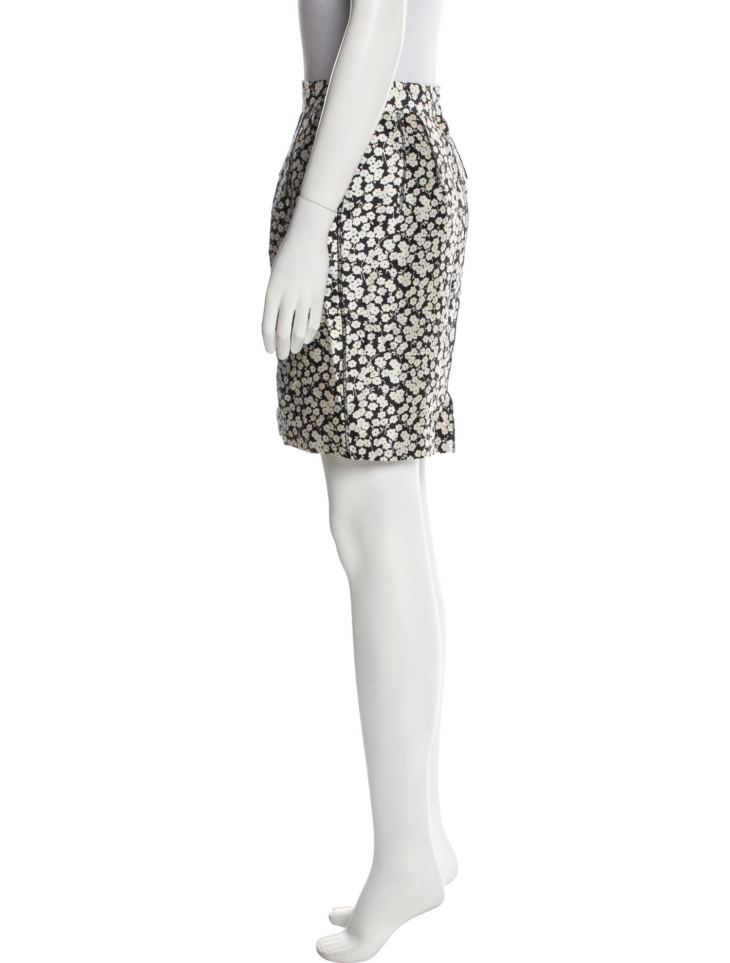 Dolce & Gabbana Silk Mini Skirt