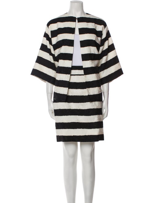 Dolce & Gabbana Striped Skirt Set