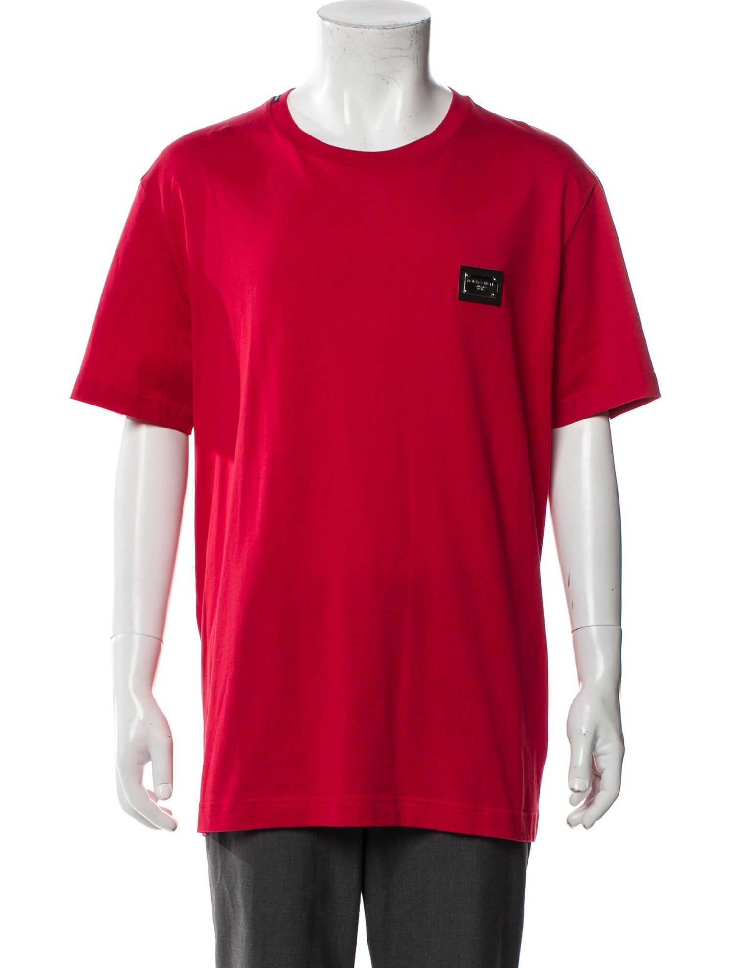 Dolce & Gabbana Brown Cotton Crew Neck Sleeveless T-shirt
