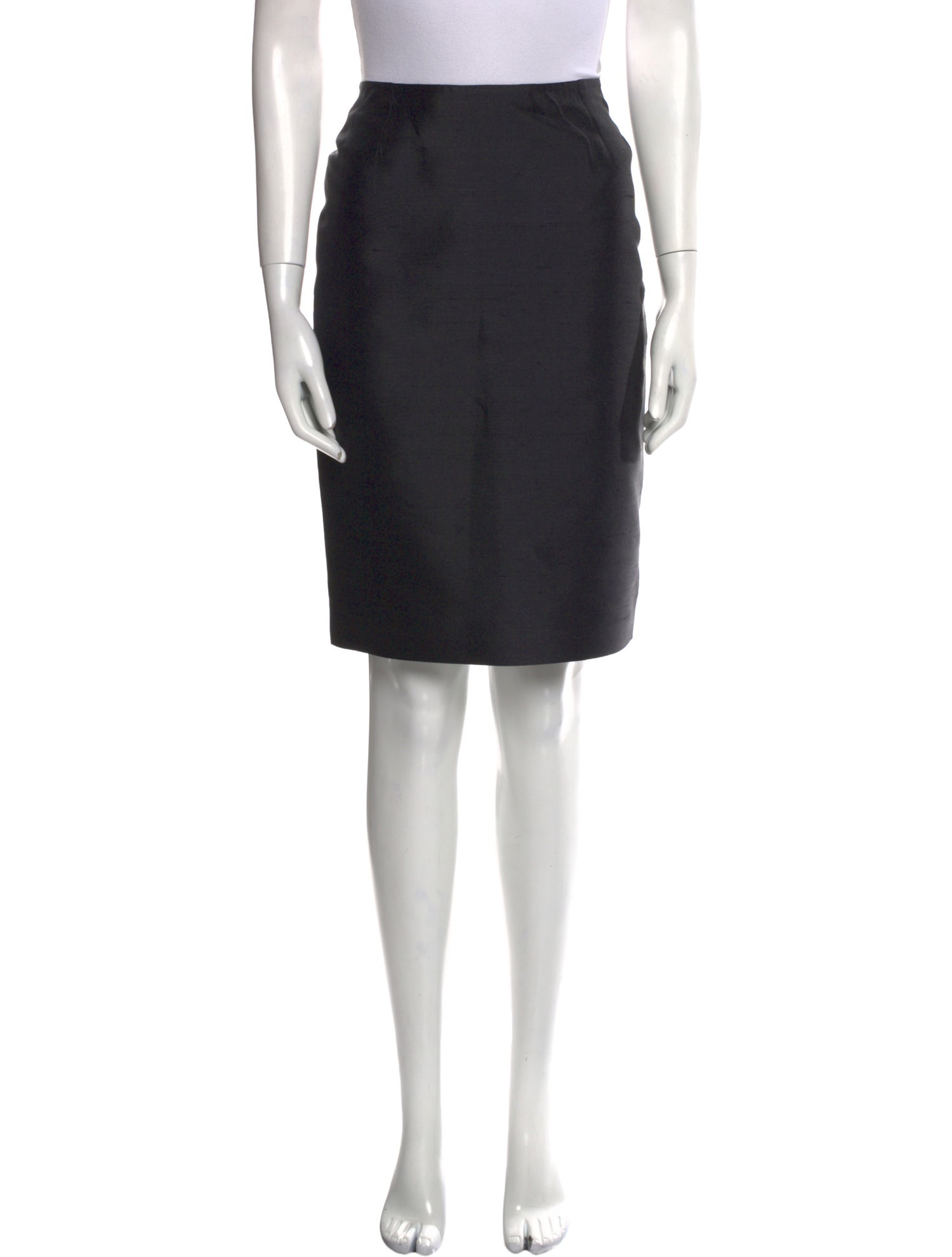 Dolce & Gabbana Silk Knee-Length Skirt