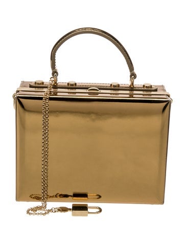 Dolce & Gabbana Handle Bags Patent Leather Top Bag