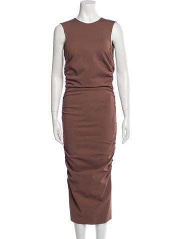 Dolce & Gabbana Dresses Crew Neck Long Dress Us2, It38 | XS