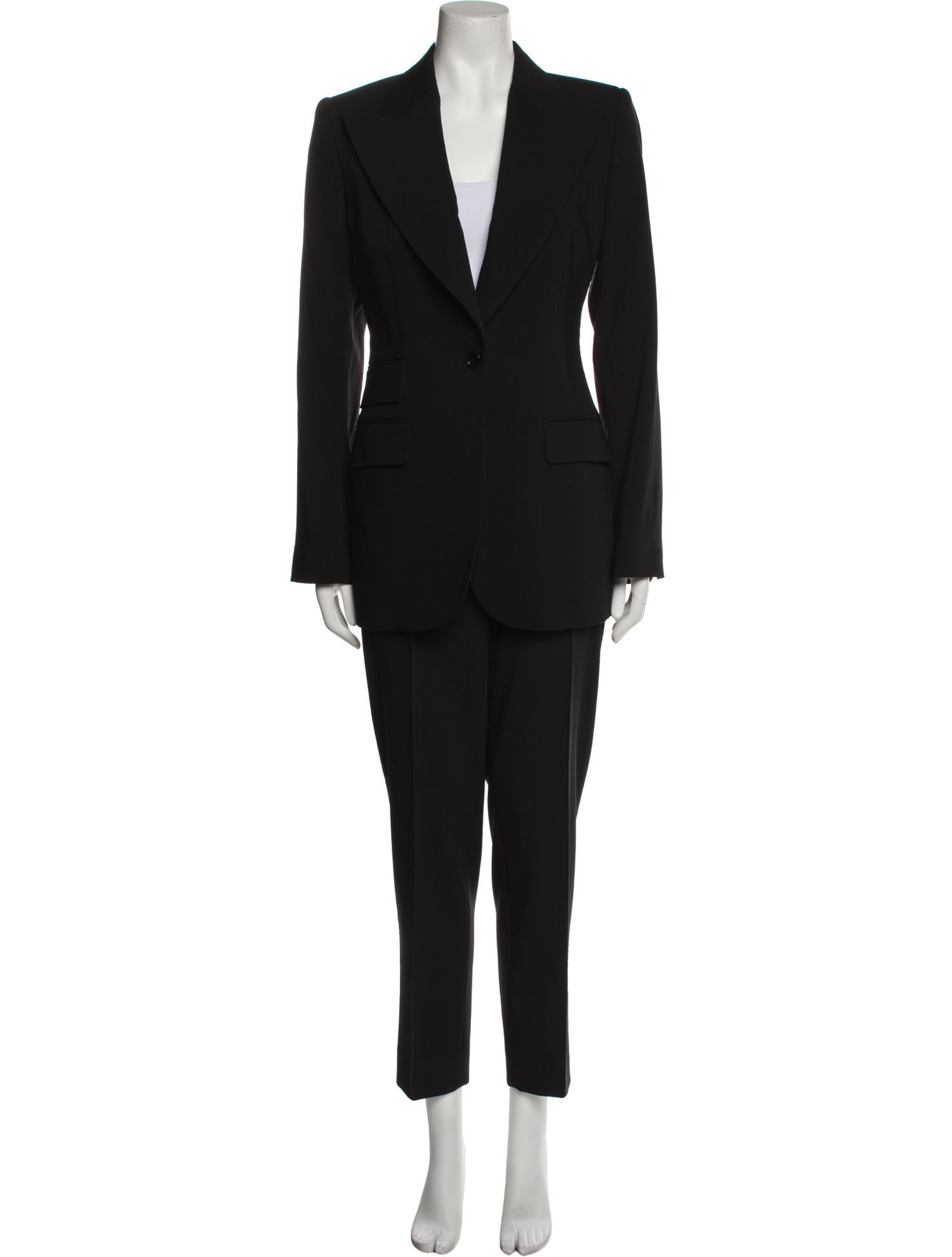 Dolce & Gabbana Virgin Wool Pantsuit