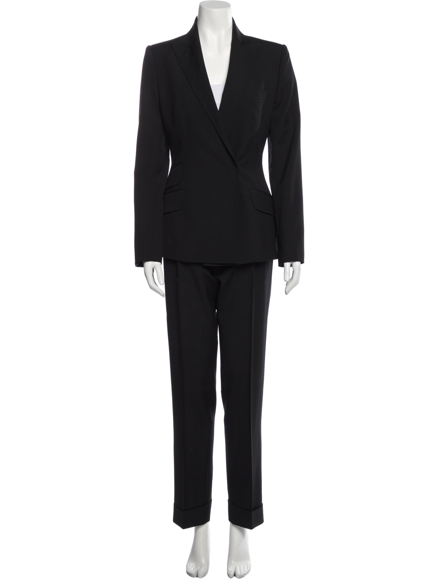 Dolce & Gabbana Virgin Wool Pantsuit