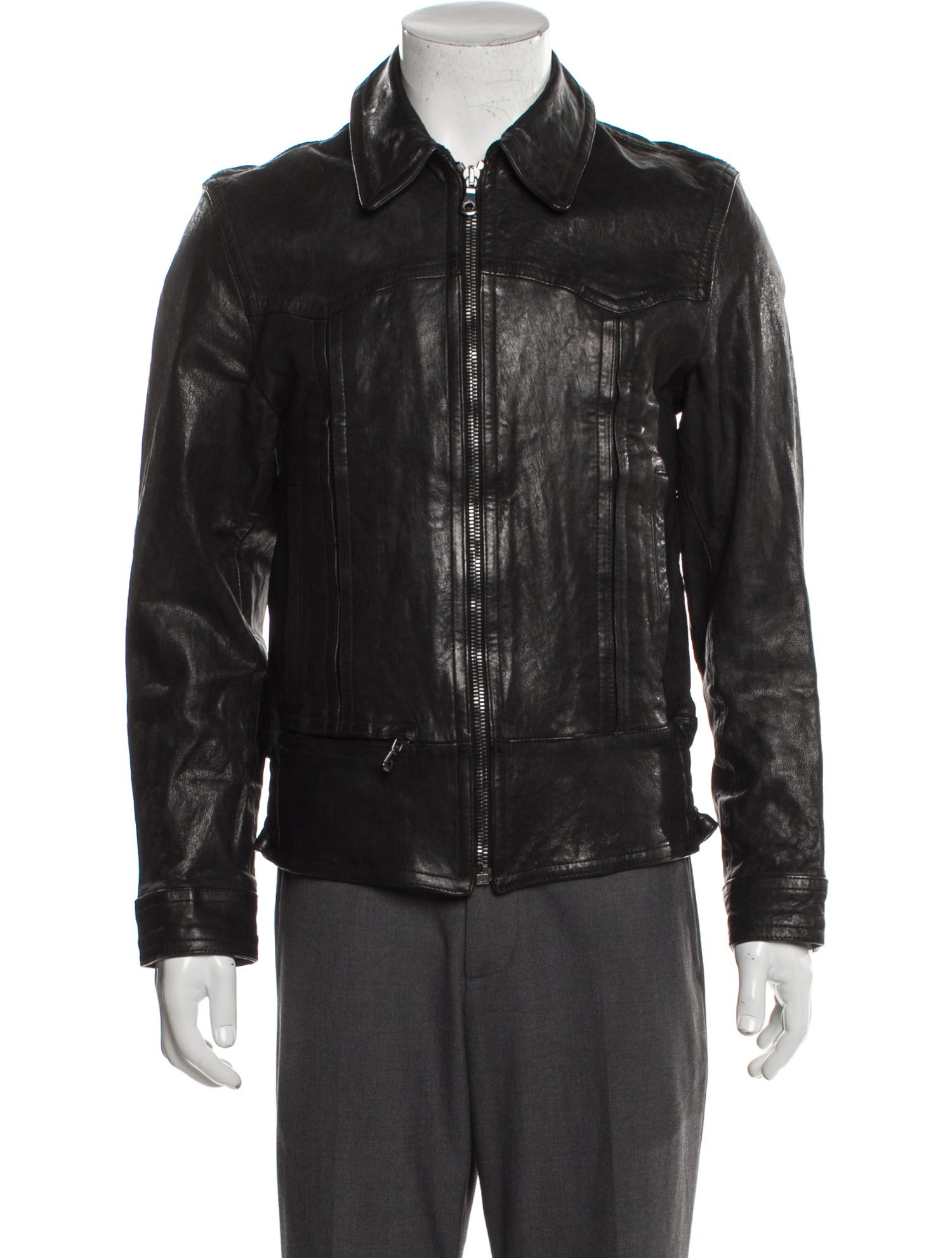 Dolce & Gabbana Lambskin Moto Jacket