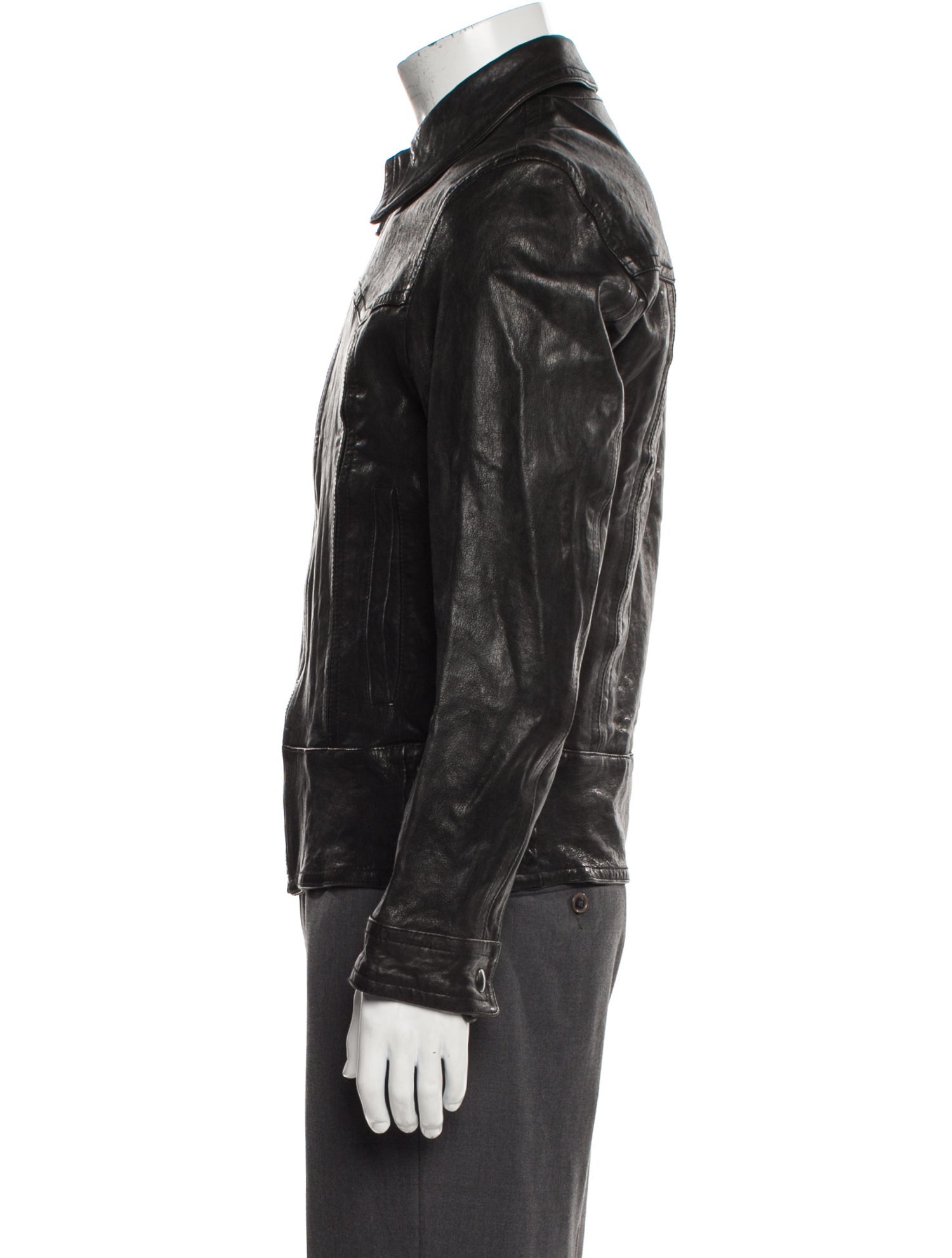 Dolce & Gabbana Lambskin Moto Jacket