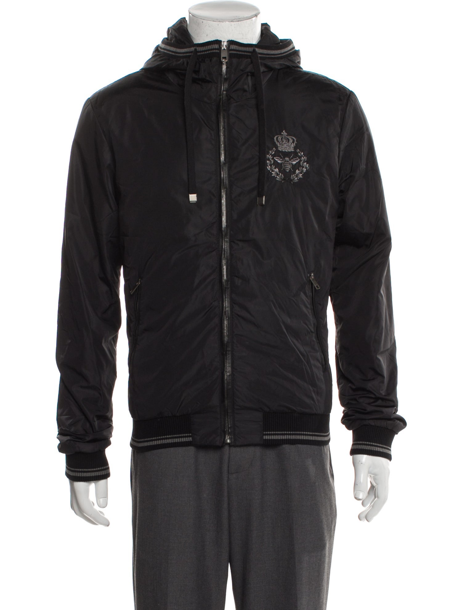 Dolce & Gabbana Graphic Print Windbreaker