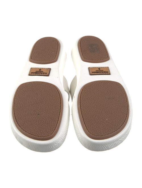 Dolce & Gabbana Leather Slides