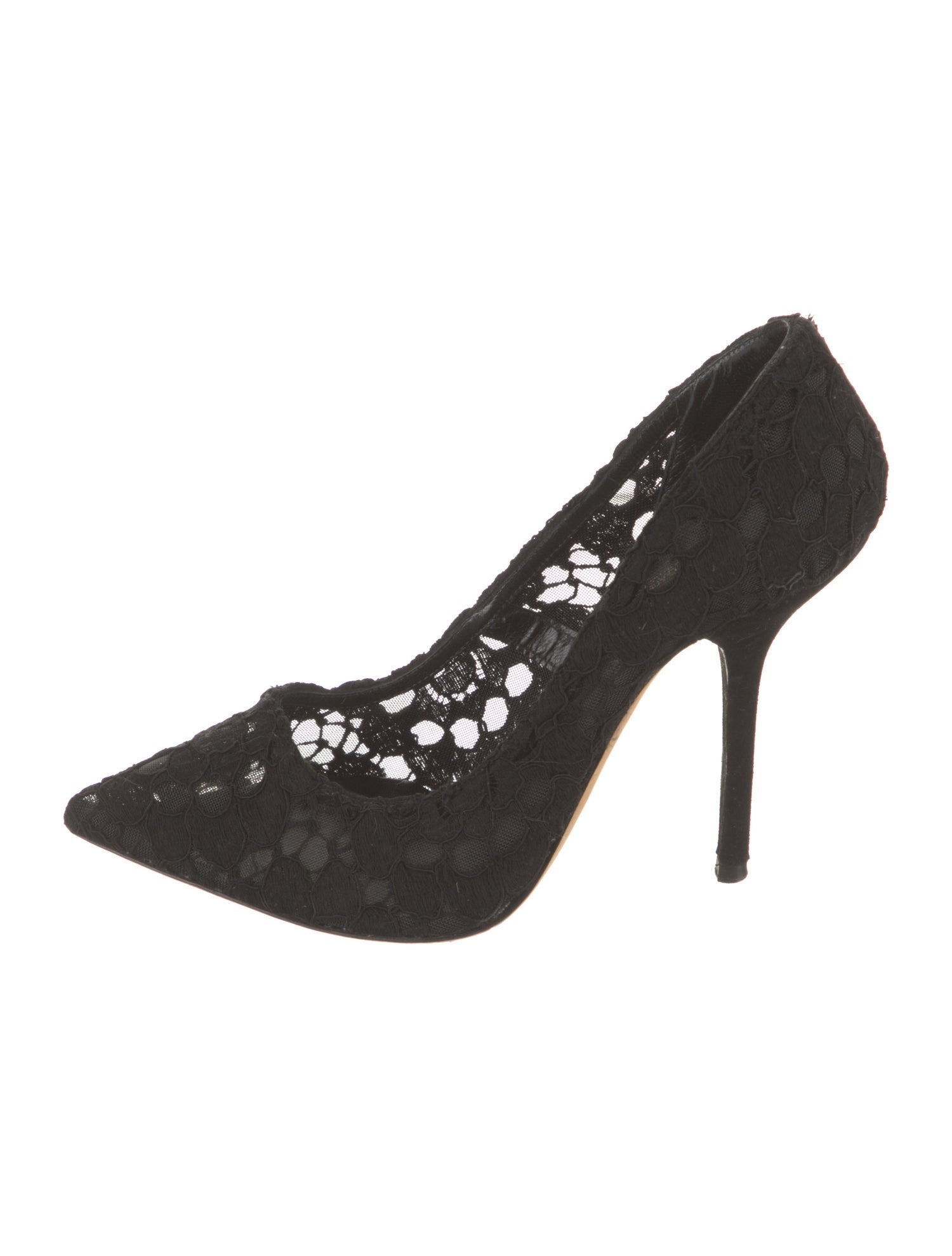 Dolce & Gabbana Lace Lace Pattern Pumps