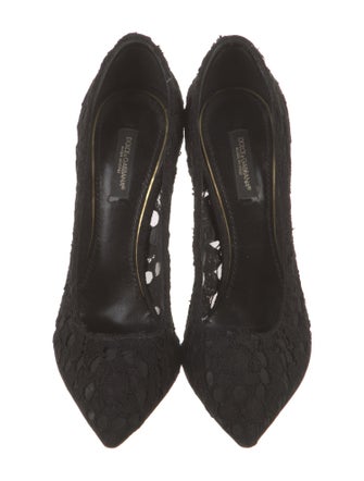 Dolce & Gabbana Lace Lace Pattern Pumps