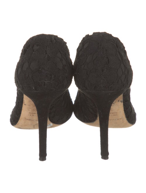 Dolce & Gabbana Lace Lace Pattern Pumps