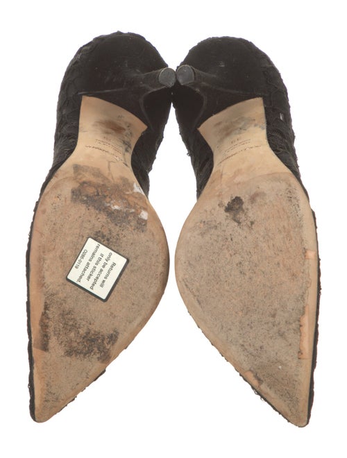 Dolce & Gabbana Lace Lace Pattern Pumps