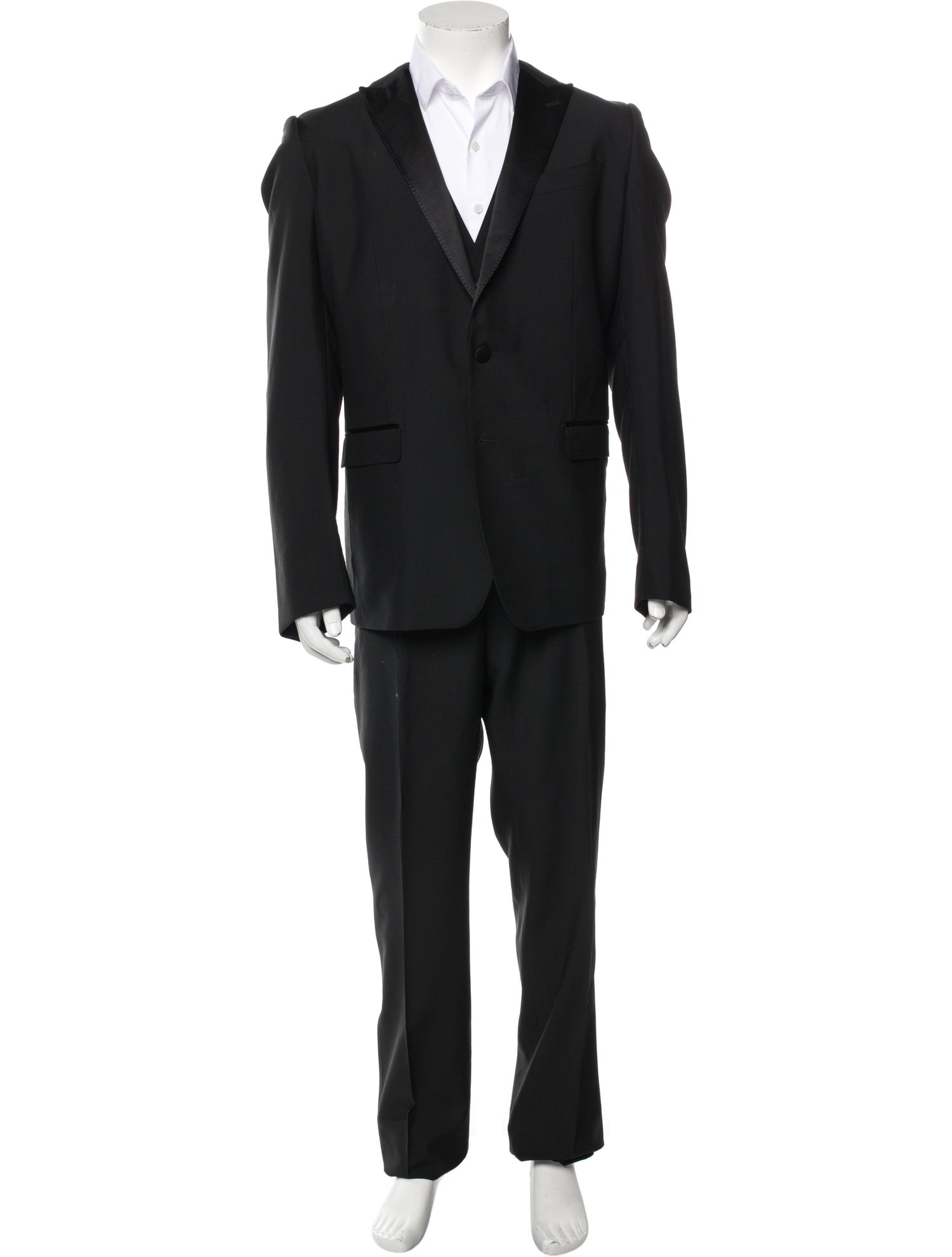 Dolce & Gabbana Virgin Wool Three-Piece Suit w/ Tags