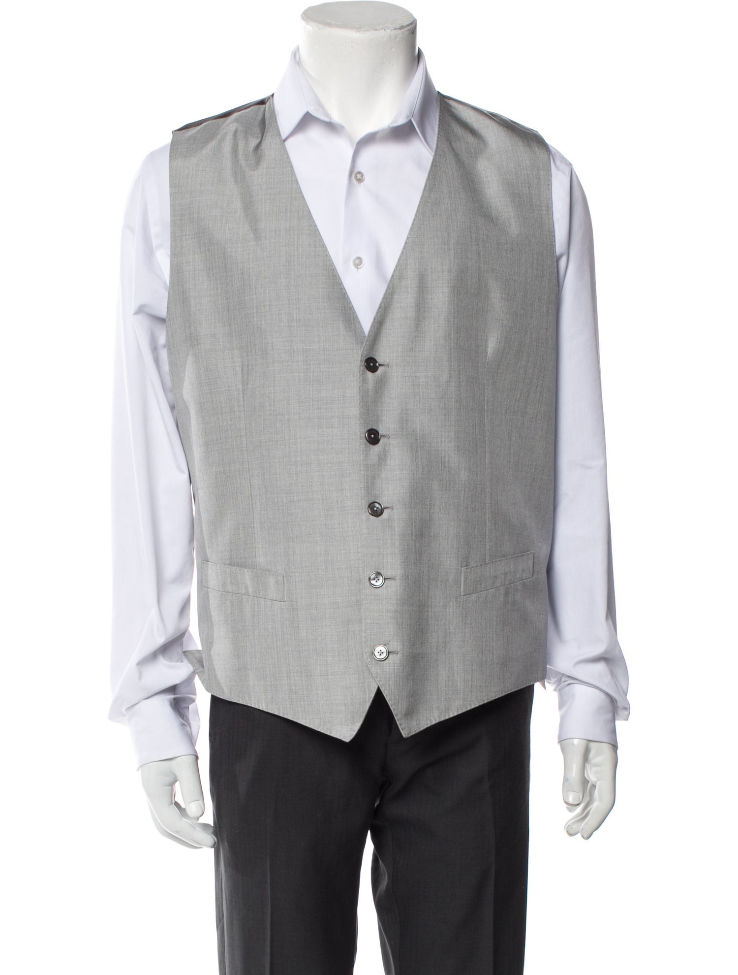Dolce & Gabbana Silk Suit Vest