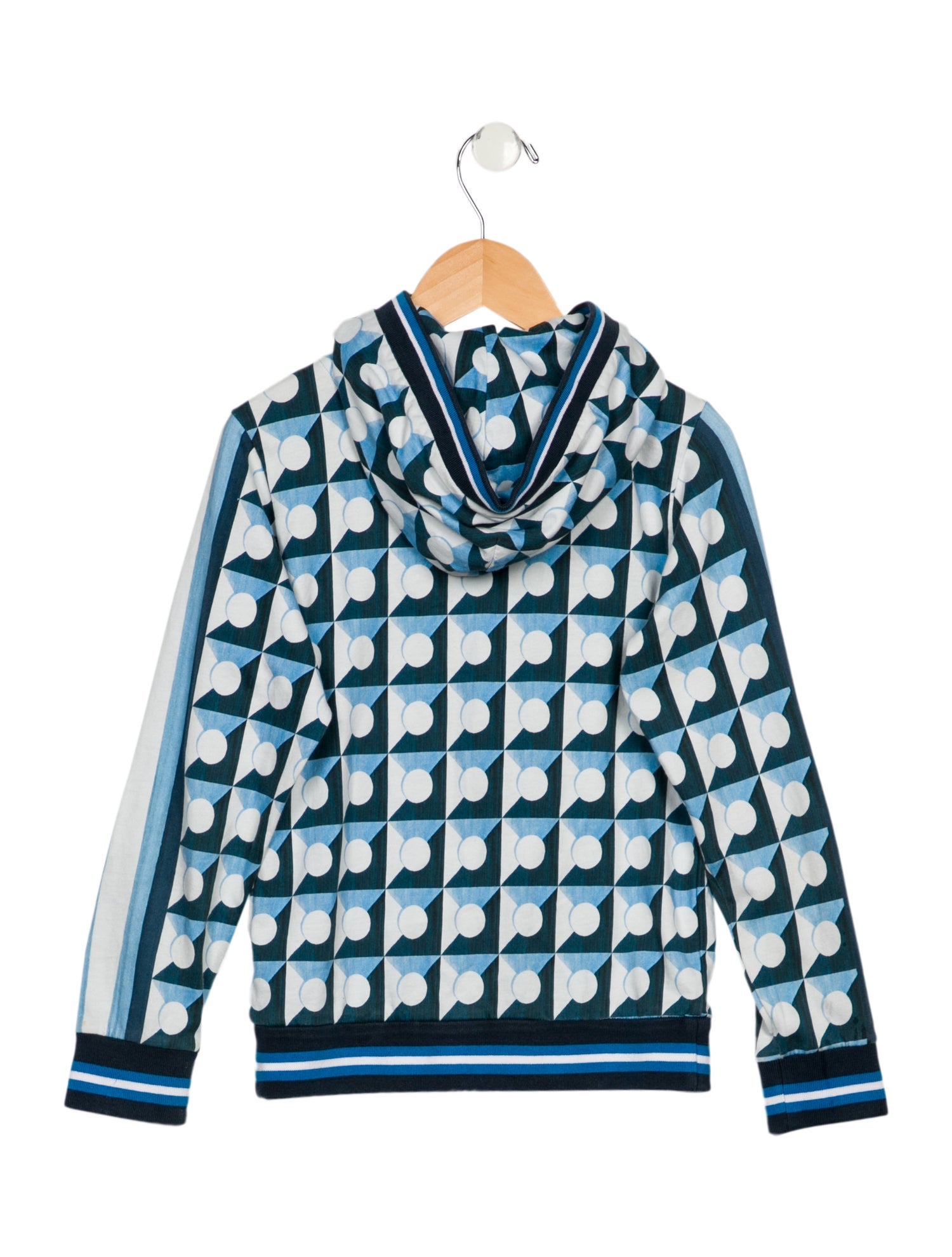 Dolce & Gabbana Boys' Geometric Pattern Jacket