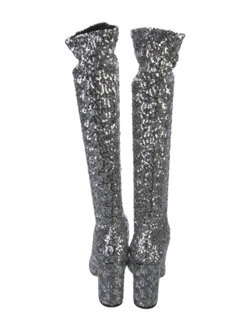 Dolce & Gabbana Sequins Sequin Embellishments Boots