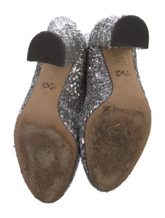 Dolce & Gabbana Sequins Sequin Embellishments Boots