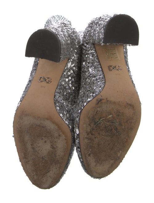 Dolce & Gabbana Sequins Sequin Embellishments Boots