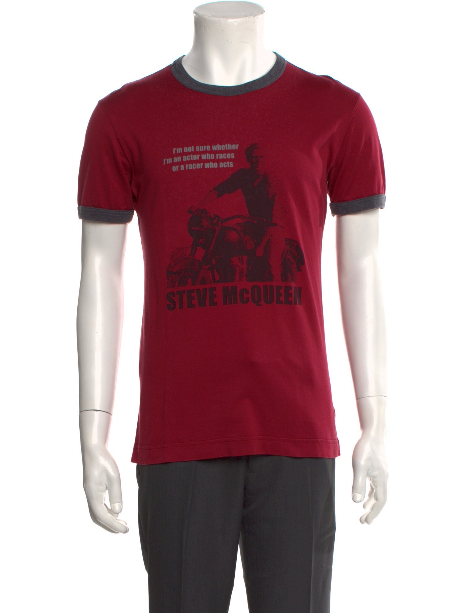 Dolce & Gabbana Graphic Print Crew Neck T-Shirt