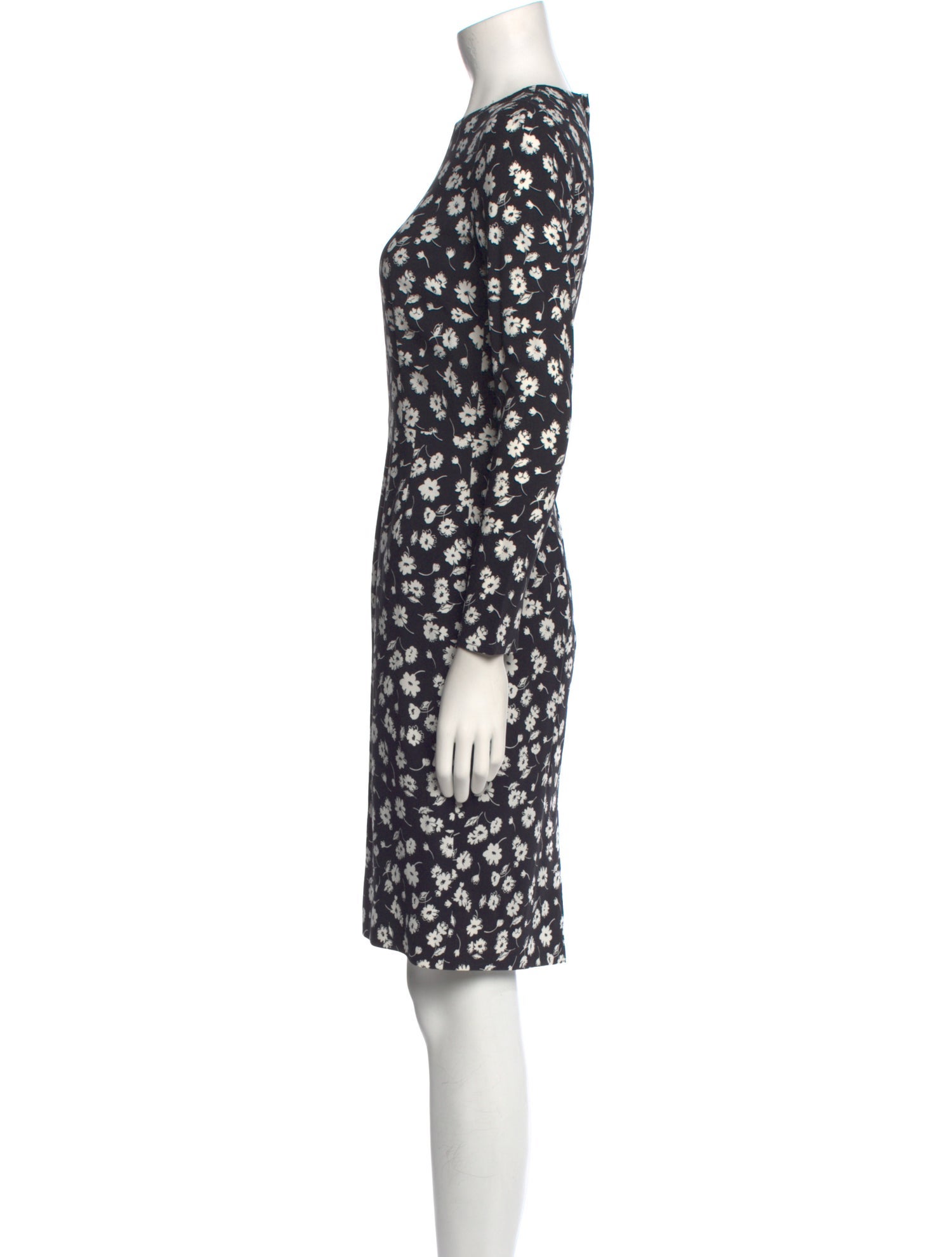 Dolce & Gabbana Floral Print Knee-Length Dress