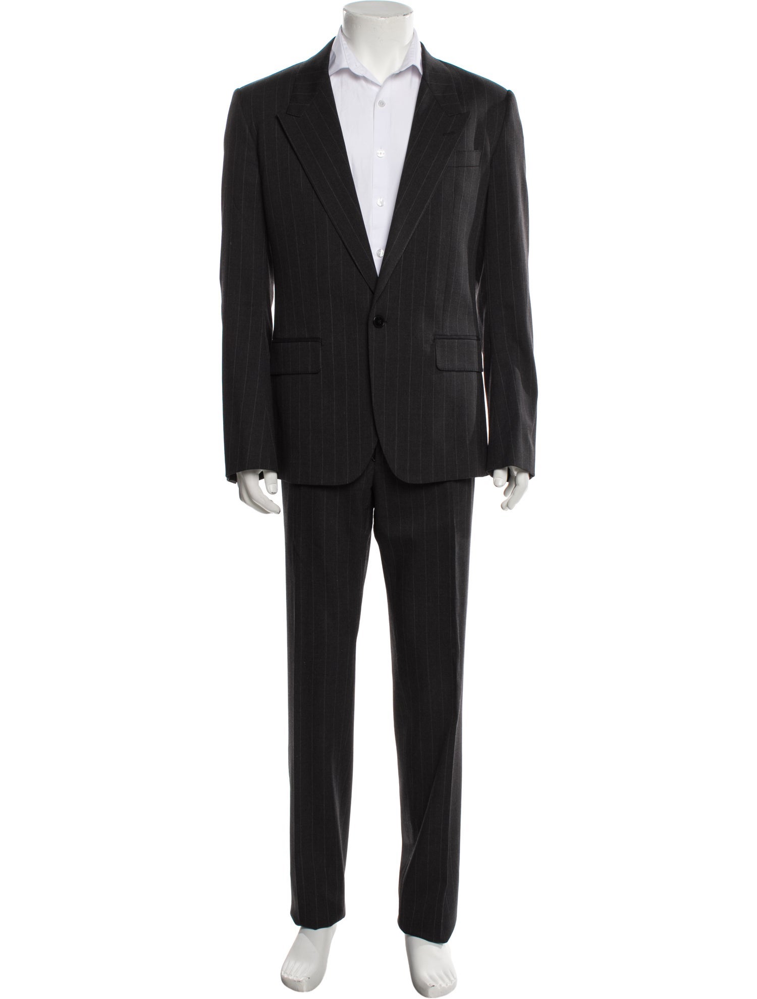 Dolce & Gabbana Striped Two-Piece Suit