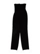 Dolce & Gabbana Virgin Wool Strapless Jumpsuit