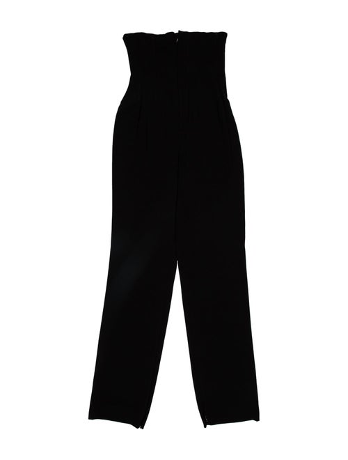 Dolce & Gabbana Virgin Wool Strapless Jumpsuit